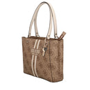 GUESS Noelle Linie
Damen Umhängetasche  in Milk Color Logo mit Frontlogo