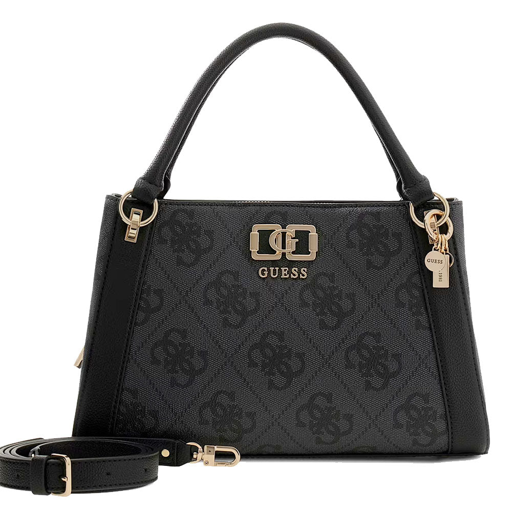 Borsa Donna a Mano GUESS Linea Karnilla Colore Coal Logo