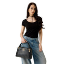 Borsa Donna a Mano GUESS Linea Karnilla Colore Coal Logo