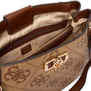 Damen-Shopper GUESS Modell Karnilla in Latte Logo - Brown