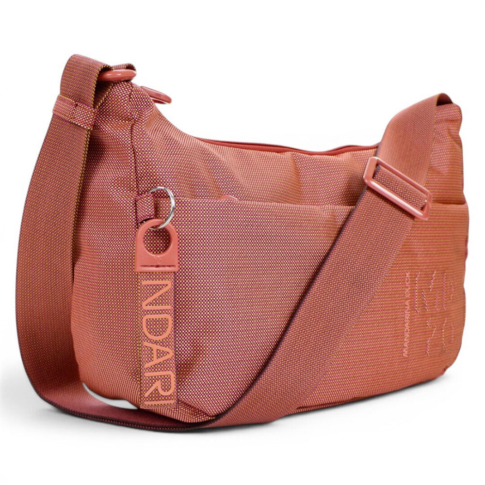Borsa Donna a Tracolla MANDARINA DUCK in Tessuto colore Pecan Nut Linea MD20 - P10QMT30