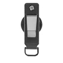 Portachiavi Uomo Per AirTag e CONNEQU 4.0 PIQUADRO in Pelle Nera Linea Blue Square - PC7090B2