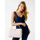 Borsa Donna a Mano GUESS Linea Tisha colore Stone