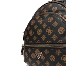Zaino Donna GUESS Linea Manhattan Colore Mocha Logo Misura Piccola