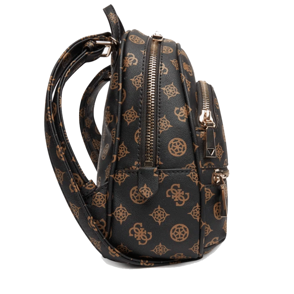 Zaino Donna GUESS Linea Manhattan Colore Mocha Logo Misura Piccola