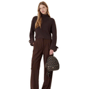 Zaino Donna GUESS Linea Manhattan Colore Mocha Logo Misura Piccola