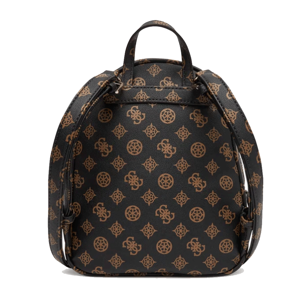 Zaino Donna GUESS Linea Manhattan Colore Mocha Logo Misura Piccola