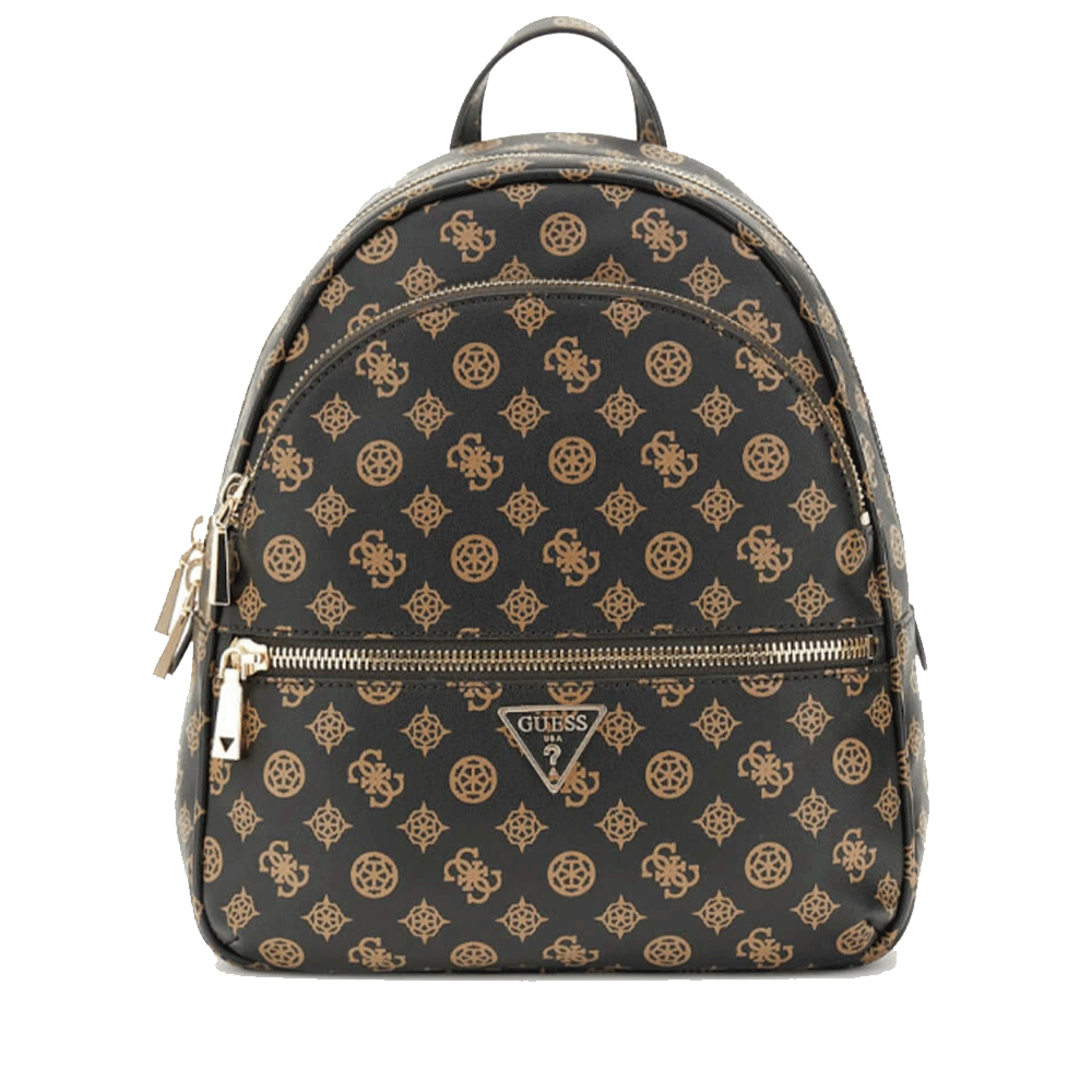 Zaino Donna GUESS Linea Manhattan Colore Mocha Logo Misura Grande