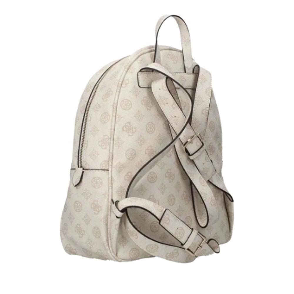 Zaino Donna GUESS Linea Nelka Colore Cream Logo – Cuoieriashop