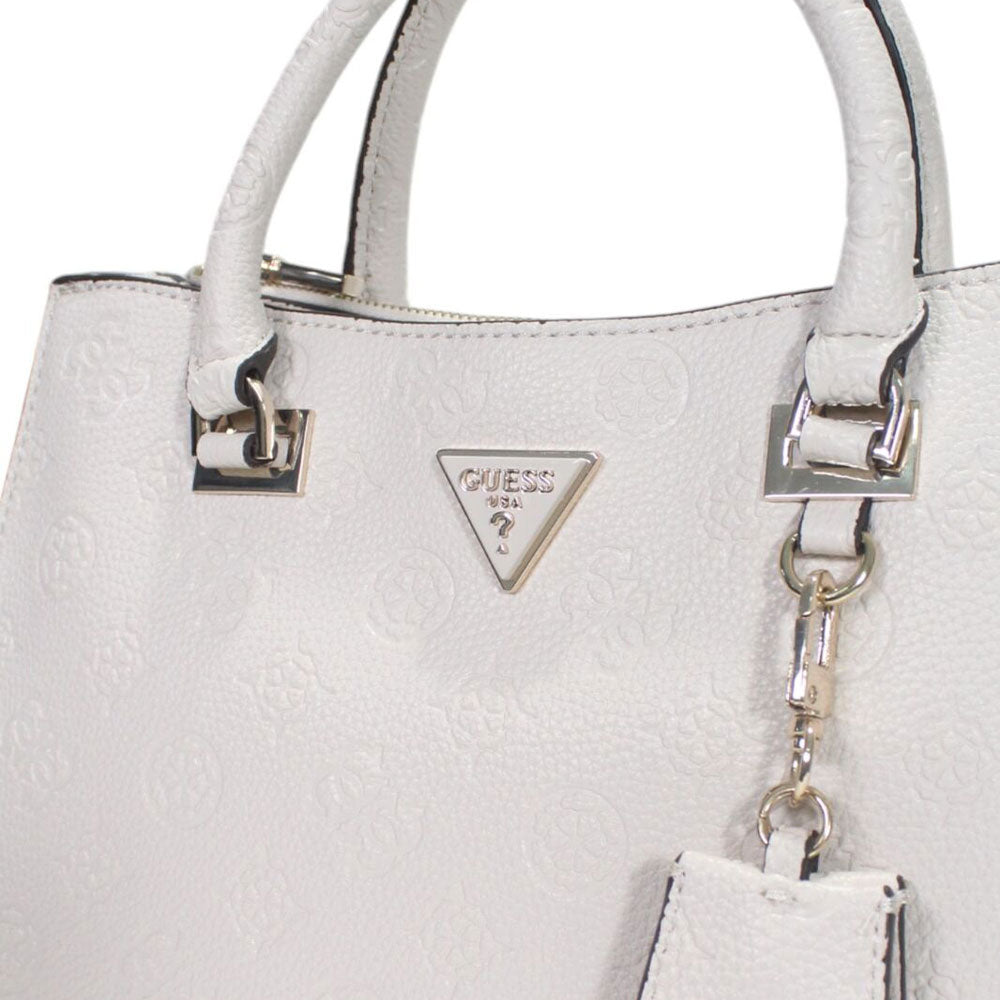 Borsa Donna a Mano GUESS Linea Cresidia Colore Bone