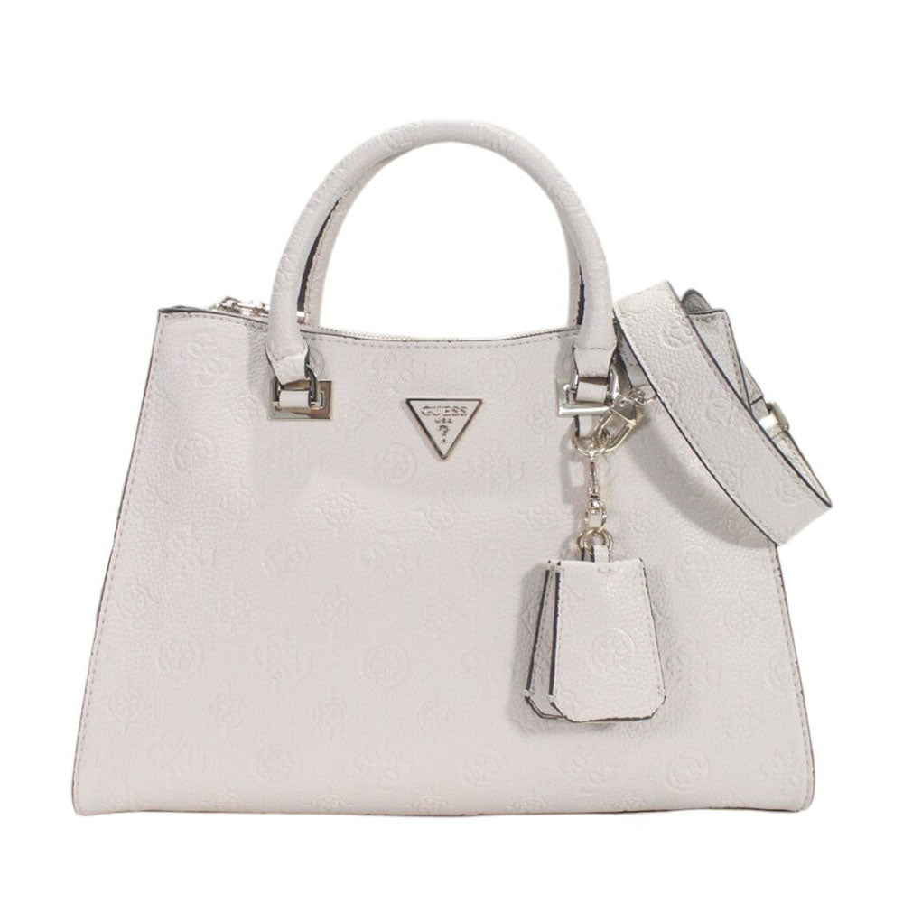 Borsa Donna a Mano GUESS Linea Cresidia Colore Bone