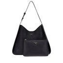 Borsa Donna Hobo a Spalla GUESS Linea Keandra Colore Black Logo