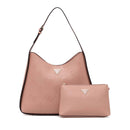 Borsa Donna Hobo a Spalla GUESS Linea Keandra Colore Rosewood Logo