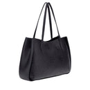 Women's Black Logo Shoulder Tote Bag GUESS Keandra