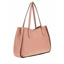 Borsa Donna Shopper a Spalla GUESS Linea Keandra Colore Rosewood Logo