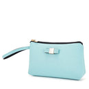 Damen-Clutch SAVE MY BAG Modell Milly aus Lycra Größe M in Hellblau