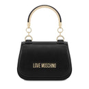 Damenhandtasche LOVE MOSCHINO Schriftzug Logo-Linie in Schwarz