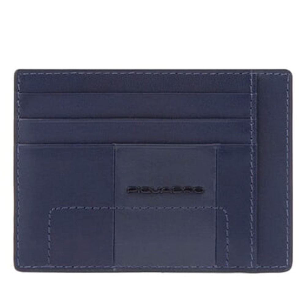Porta Carte Uomo PIQUADRO In Pelle Colore Blu Linea Finn - PP2762S123R