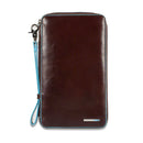 Porta Documenti da Viaggio PIQUADRO In Pelle Mogano Linea lue Square - PP3246B2