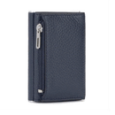 Portacarte PIQUADRO in Pelle e Alluminio con RFID Colore Blu Linea Modus - PP5585MOSR