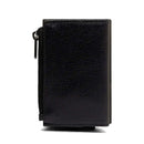 Portacarte PIQUADRO in Pelle e Alluminio con RFID Colore Nero Linea Solm - PP5585S141R