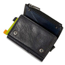 Portacarte PIQUADRO in Pelle e Alluminio con RFID Colore Nero Linea Solm - PP5585S141R