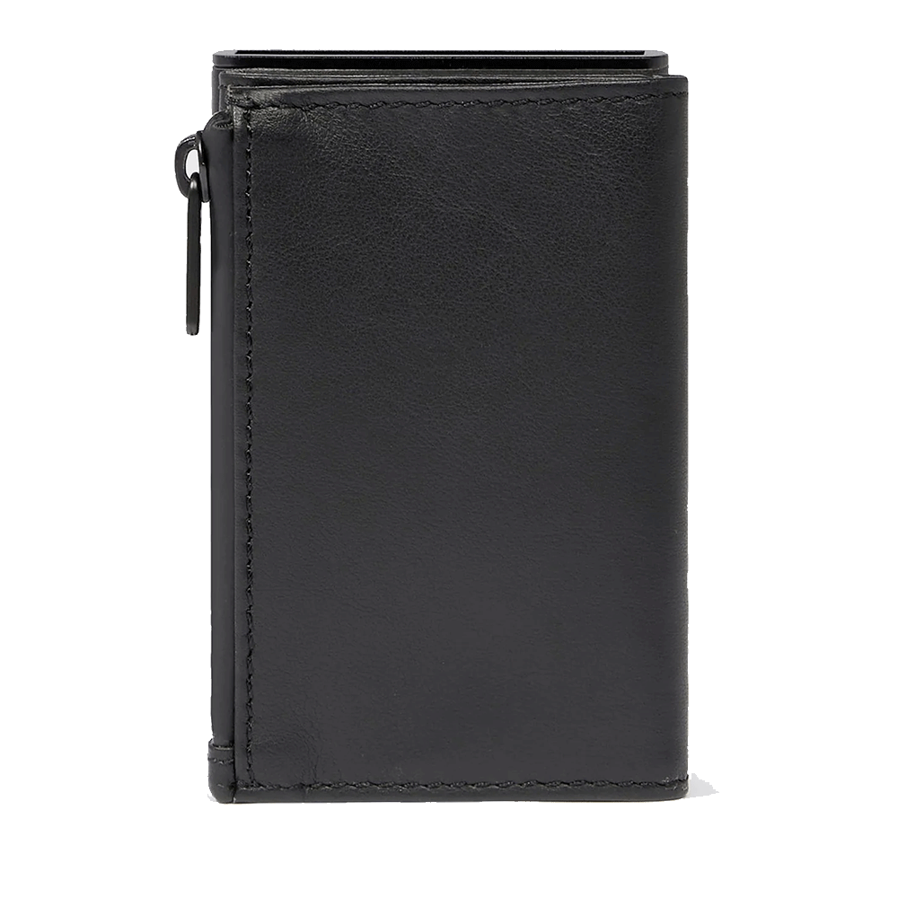 Portacarte PIQUADRO in Pelle e Alluminio con RFID Colore Nero Linea Urban - PP5585UB00R