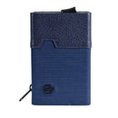 Portacarte PIQUADRO in Tessuto e Pelle e Alluminio con RFID Colore Blu - PP5585W138R