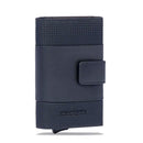 Portacarte PIQUADRO in Tessuto e Alluminio con RFID Colore Nero Linea Pq - Earth - PP5649S137R