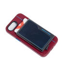 Portacarte PIQUADRO MagSafe in Alluminio e Pelle con RFID Colore Blu - PP7072B2R