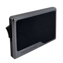 Portacarte PIQUADRO MagSafe in Alluminio e Pelle con RFID Colore Nero - PP7072MOSR