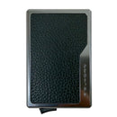Portacarte PIQUADRO MagSafe in Alluminio e Pelle con RFID Colore Nero - PP7072MOSR