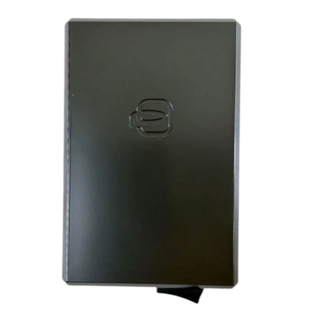 Portacarte PIQUADRO MagSafe in Alluminio e Pelle con RFID Colore Nero - PP7072MOSR