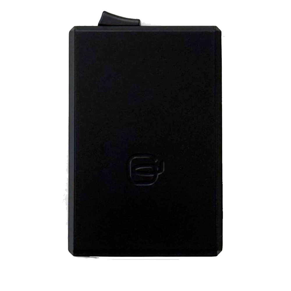 Portacarte PIQUADRO MagSafe in Alluminio e Pelle con RFID Colore Nero - PP7072S145R