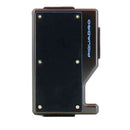 Portacarte PIQUADRO MagSafe in Alluminio e Pelle con Fascia Elastica Colore Blu - PP7203B2R