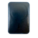 Portacarte PIQUADRO MagSafe in Pelle con Anello Colore Blu Linea Blue Square - PP7284B2R