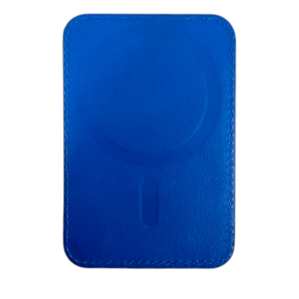 Portacarte PIQUADRO MagSafe in Pelle con Anello Colore Blu - PP7284S145R