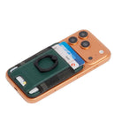 Portacarte PIQUADRO MagSafe in Pelle con Anello Colore Verde - PP7284S145R