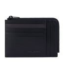 Portafoglio Uomo Porta Carte PIQUADRO In Pelle Nera Linea Tiger - PU1243W122R
