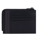Portafoglio Uomo Porta Carte PIQUADRO In Pelle Nera Linea Tiger - PU1243W122R