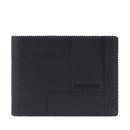 Portafoglio Uomo PIQUADRO in Pelle Nera con Pattina Linea Finn - PU4518S123R