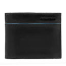 Portafoglio Uomo con Portacarte PIQUADRO In Pelle Nera Linea Revamp - PU3891B2VR
