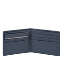 Portafoglio Uomo con Portacarte PIQUADRO In Pelle Blu Linea Akron - PU3891AOR