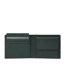 Portafoglio Uomo PIQUADRO in Pelle Verde con Portamonete  - PU4188W135R