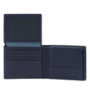 Portafoglio Uomo PIQUADRO in Pelle Blu con Pattina Linea Finn - PU4518S123R