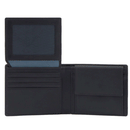 Portafoglio Uomo PIQUADRO in Pelle Nera con Pattina Linea Finn - PU4518S123R