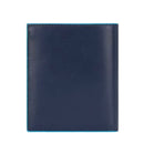 Portafoglio Uomo Verticale PIQUADRO in Pelle Blu Linea Blue Square- PU5962B2R