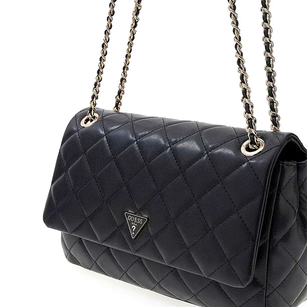 Borsa Donna a Tracolla con Pattina GUESS Linea Juliet colore Nero