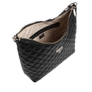 GUESS Damen Hobo Umhängetasche Giully Line Farbe Schwarz