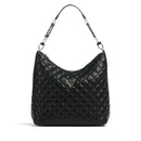 GUESS Damen Hobo Umhängetasche Giully Line Farbe Schwarz